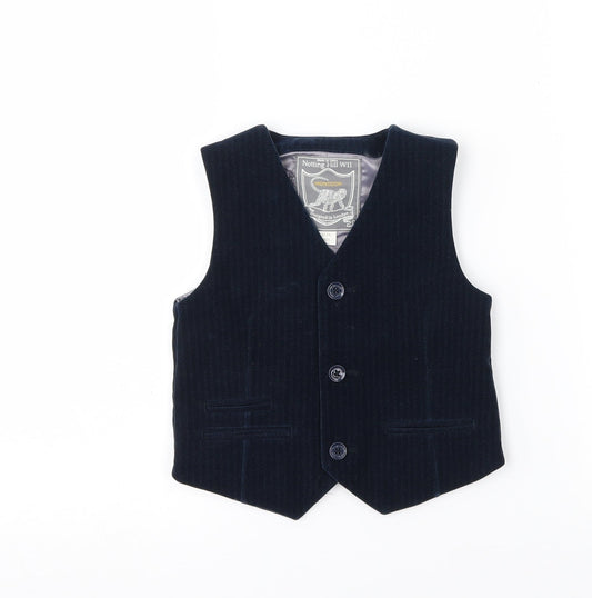 Monsoon Baby Blue   Gilet Jacket Size 18-24 Months