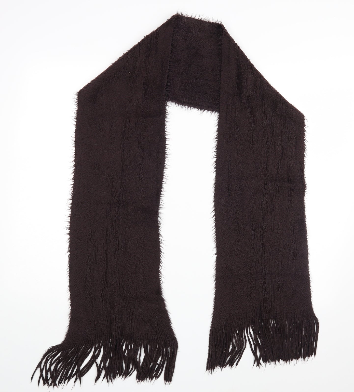 Preworn Womens Brown    Scarf