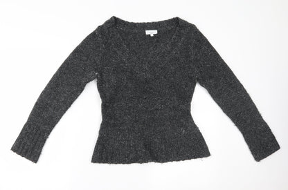 New Look Womens Grey   Pullover Jumper Size 12