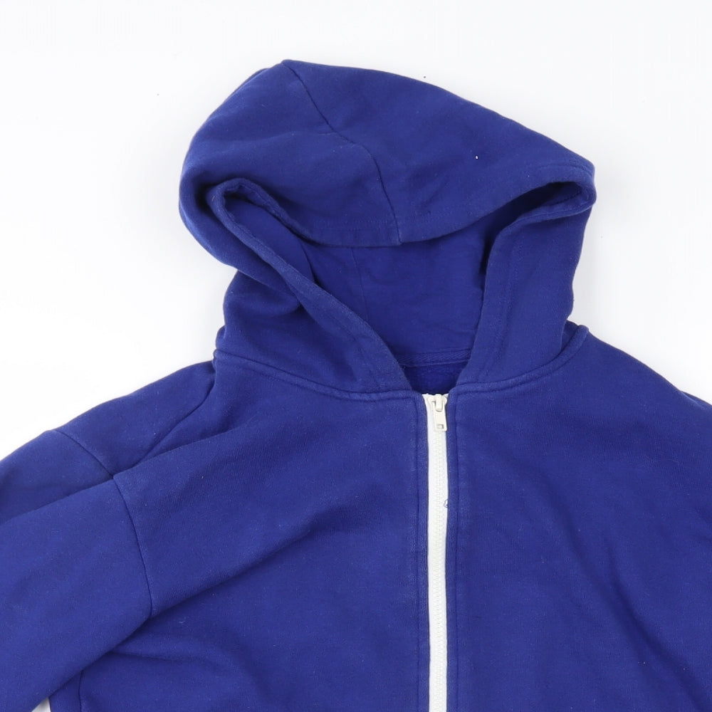 Flipback Boys Blue   Full Zip Hoodie Size 11 Years