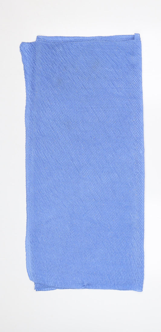 Preworn Womens Blue  Chiffon  Scarf