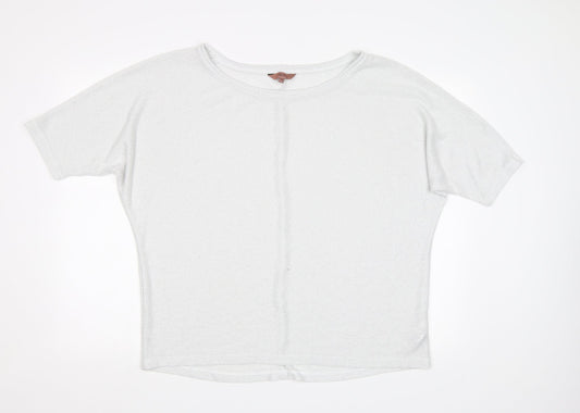 NEXT Womens Silver   Pullover Jumper Size 14