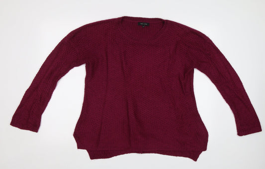 New Look Womens Purple   Pullover Jumper Size 8