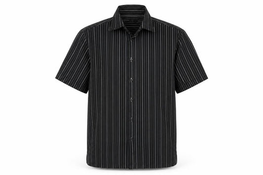 F&F Mens Multicoloured Striped   Button-Up Size L