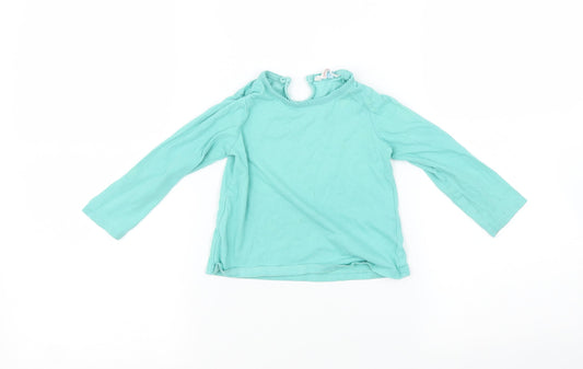 John Lewis Baby Blue   Basic T-Shirt Size 12-18 Months