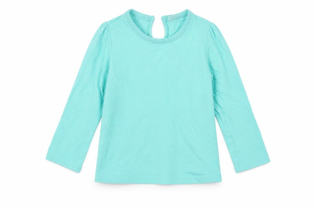 John Lewis Baby Blue   Basic T-Shirt Size 12-18 Months