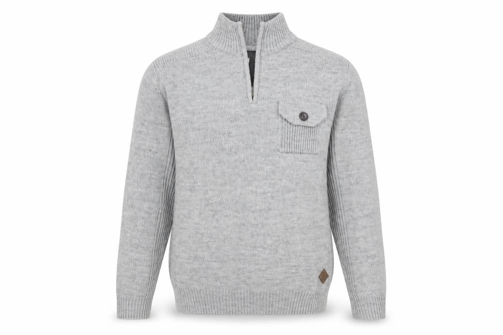 Trait Mens Grey    Sweatshirt Size M