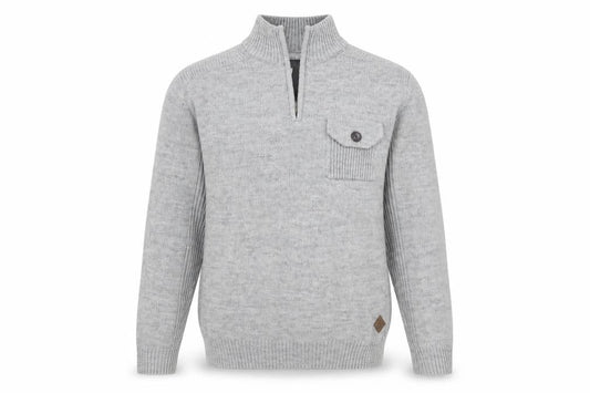 Trait Mens Grey    Sweatshirt Size M