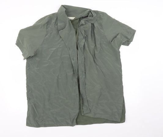Designer Collection Womens Green    Button-Up Size 20