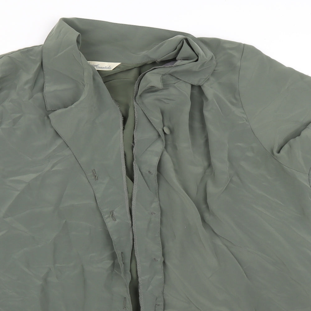Designer Collection Womens Green    Button-Up Size 20