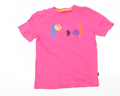 Preworn Womens Pink   Basic T-Shirt Size S