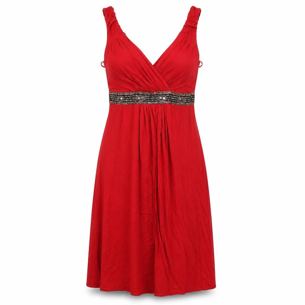 George Womens Red   A-Line  Size 12