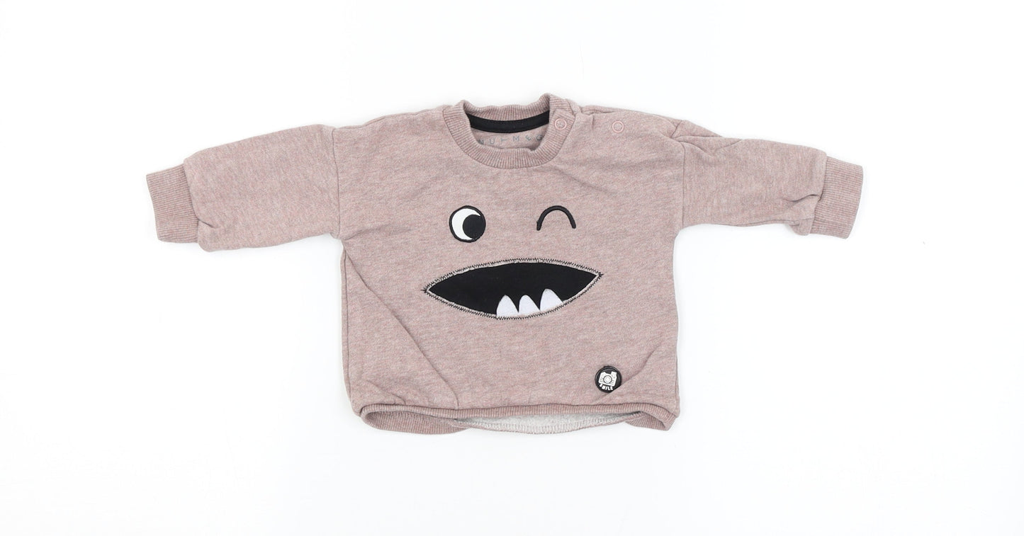 Nutmeg Baby Purple   Pullover Jumper Size 0-3 Months