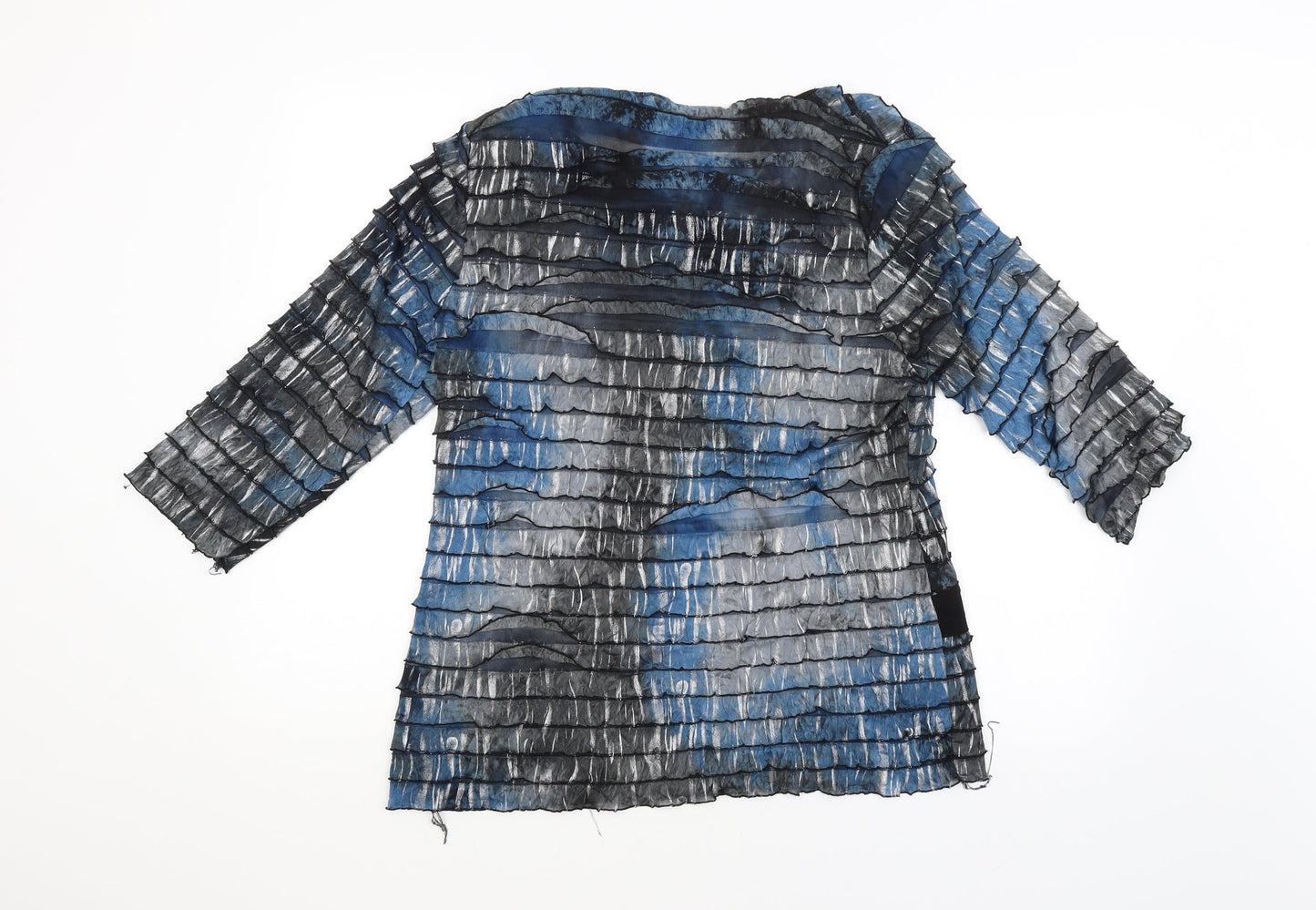 ANNE SMITH Womens Multicoloured   Basic Blouse Size 18