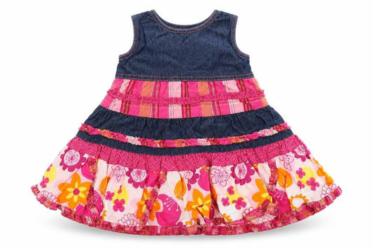 Marks & Spencer Girls Multicoloured Floral  A-Line  Size 3-6 Months