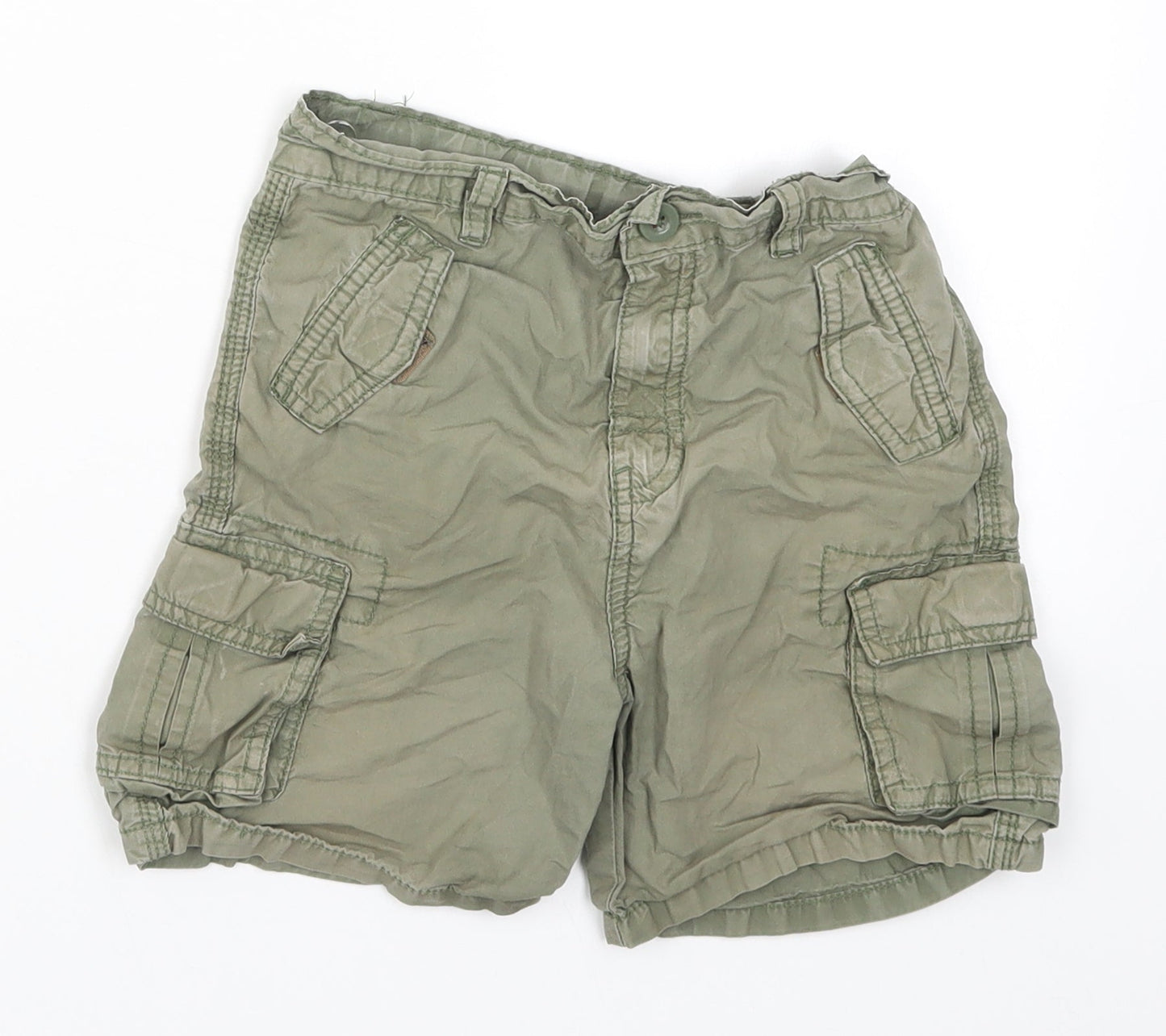 TU Boys Green   Cargo Shorts Size 5 Years