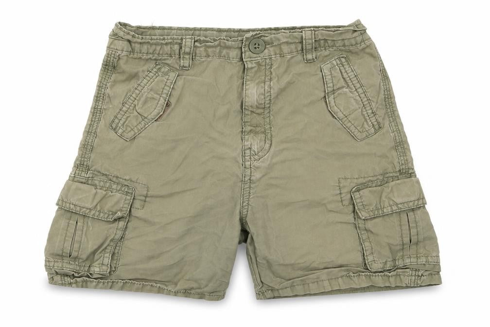 TU Boys Green   Cargo Shorts Size 5 Years