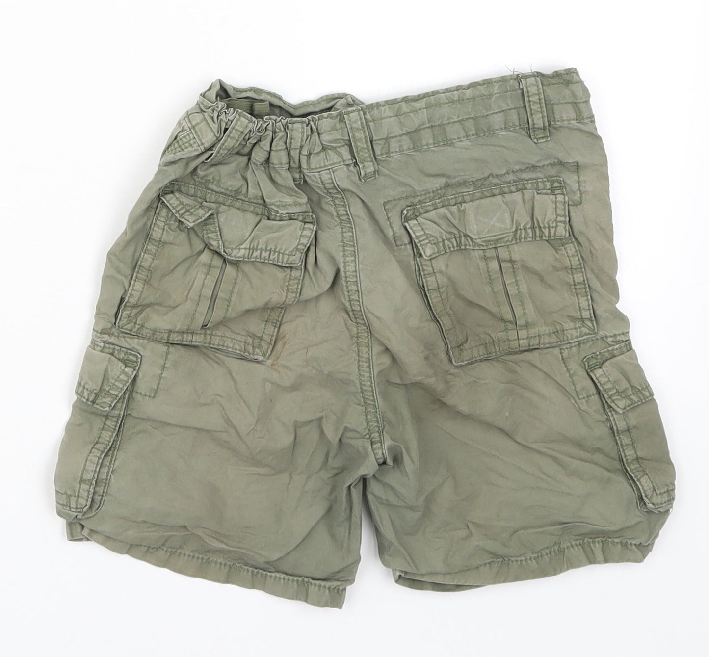 TU Boys Green   Cargo Shorts Size 5 Years