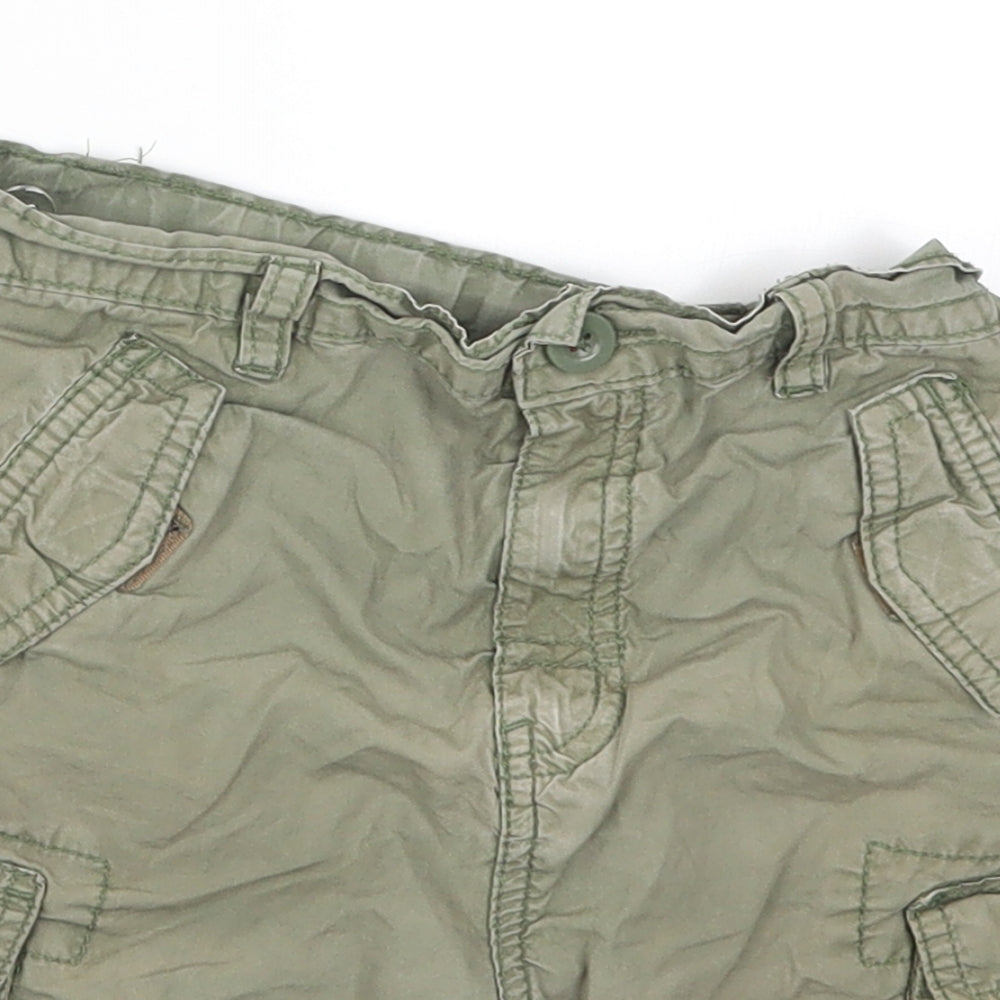 TU Boys Green   Cargo Shorts Size 5 Years