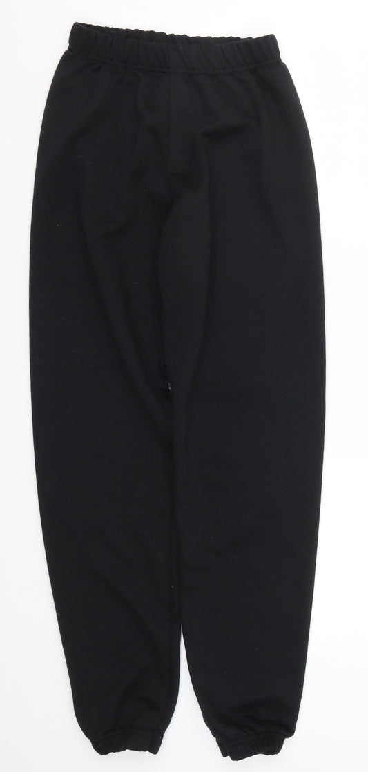 Boohoo Womens Black   Sweatpants Trousers Size S L28 in