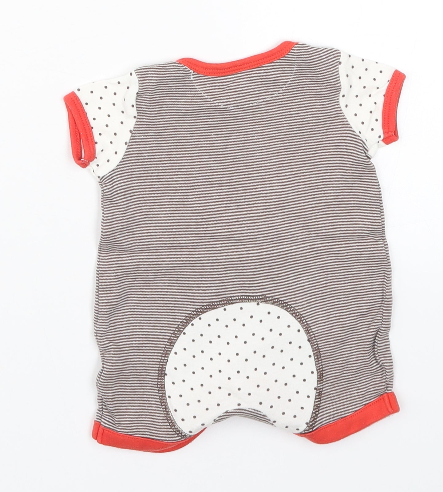 Mothercare Baby Brown Striped  Babygrow One-Piece Size Newborn  - Hello Little Duck