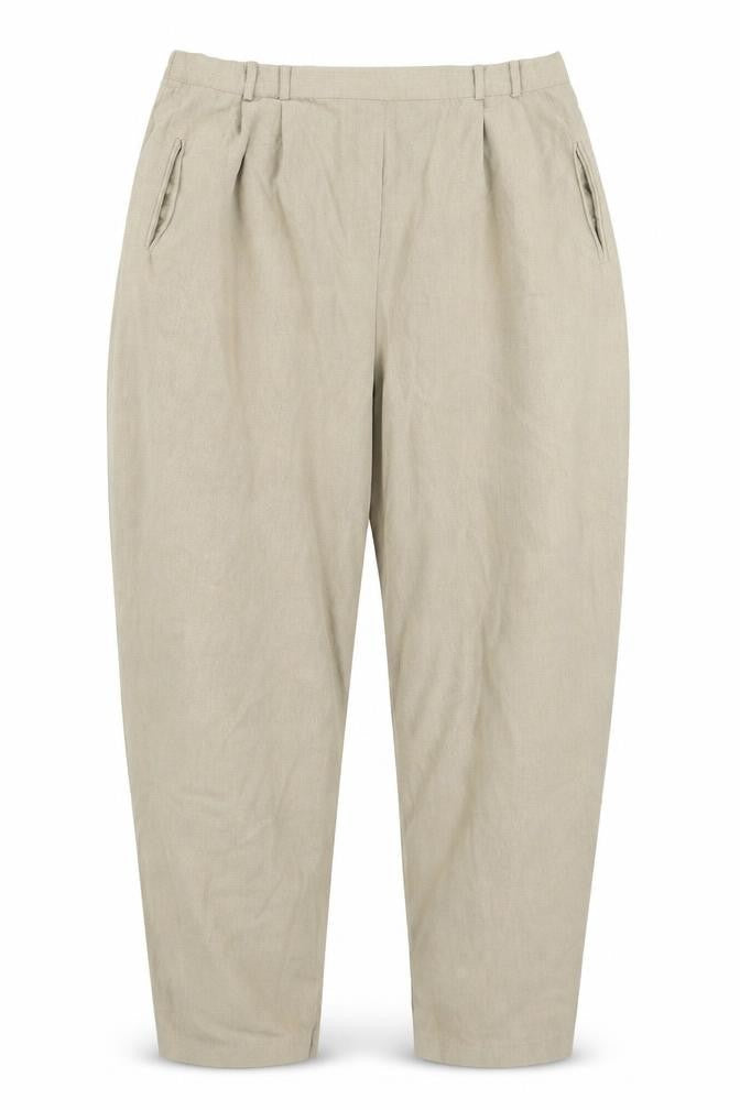 Design Essentials Womens Beige   Trousers  Size 22 L27 in