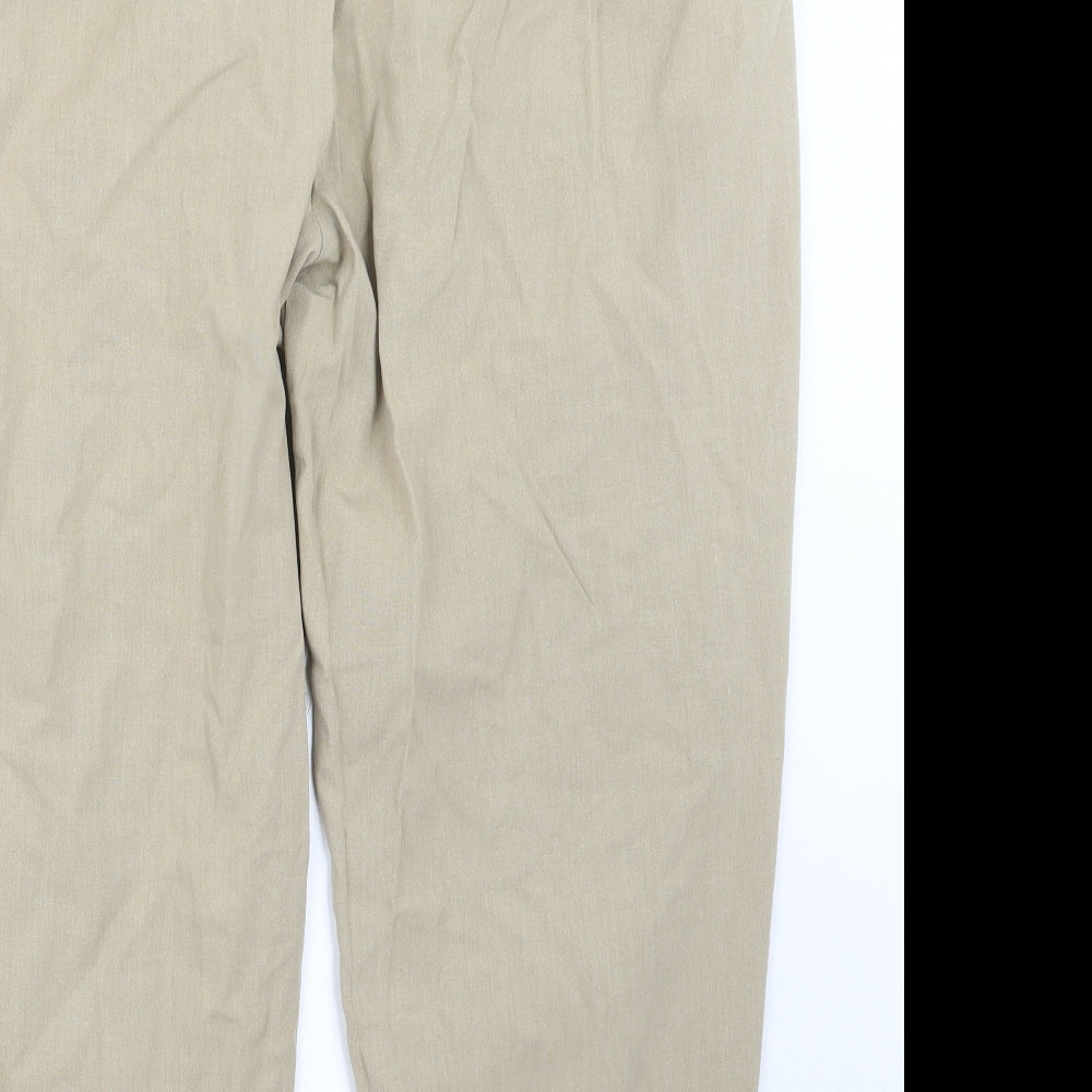 Design Essentials Womens Beige   Trousers  Size 22 L27 in