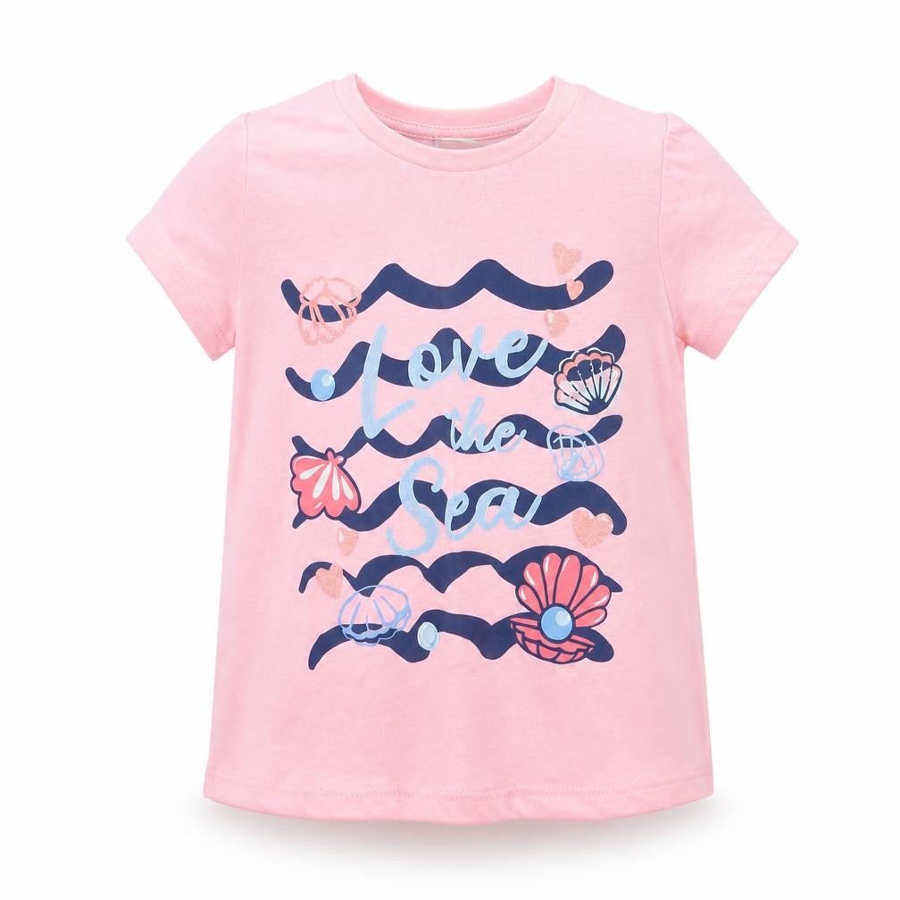So Cute Girls Pink   Basic T-Shirt Size 12-18 Months