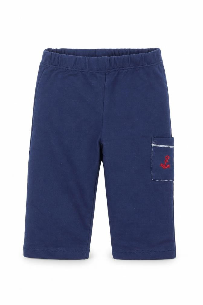 Preworn Boys Blue   Capri Trousers Size 9 Months