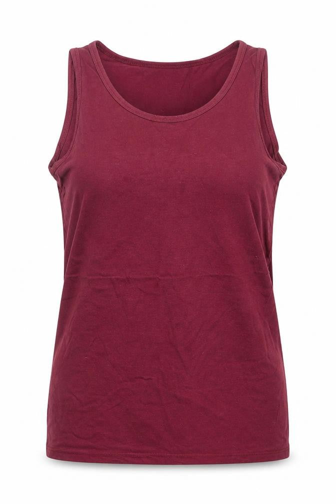 Just Me Womens Purple   Basic Tank Size 16