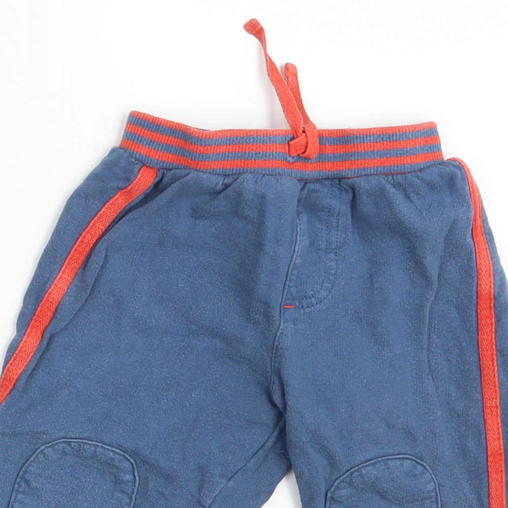 TU Baby Blue   Jogger Trousers Size 9-12 Months  - Waist 16in; Inside  leg 8in