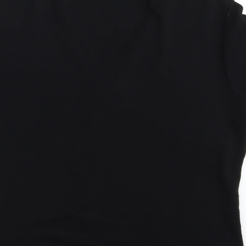 Sonic Womens Black   Basic T-Shirt Size 16