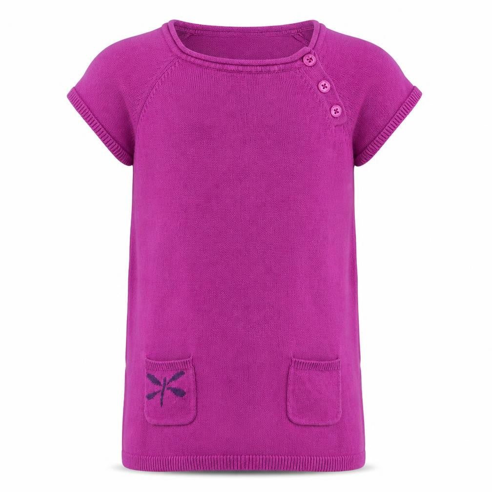 Vertbaudet Girls Purple   Pullover Jumper Size 4 Years