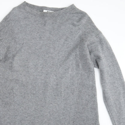 M&V Womens Grey   Pullover Jumper Size S