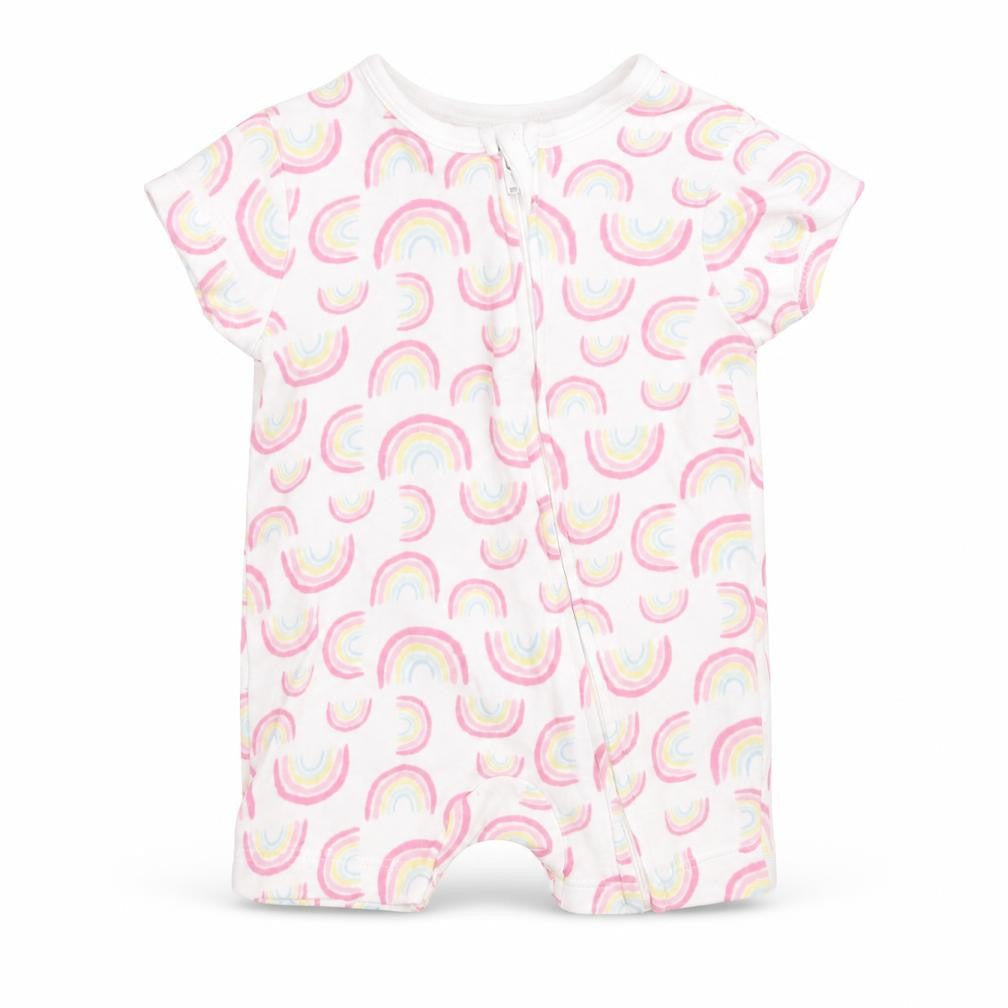 Primark Girls White Colourblock  Romper One-Piece Size 0-3 Months