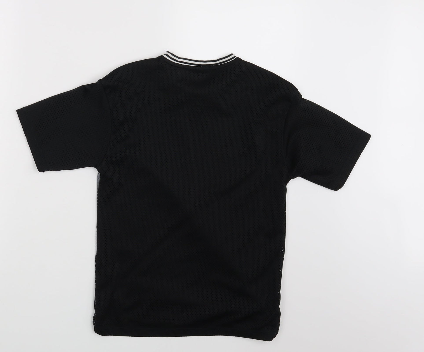 F&F Boys Black   Basic T-Shirt Size 7-8 Years