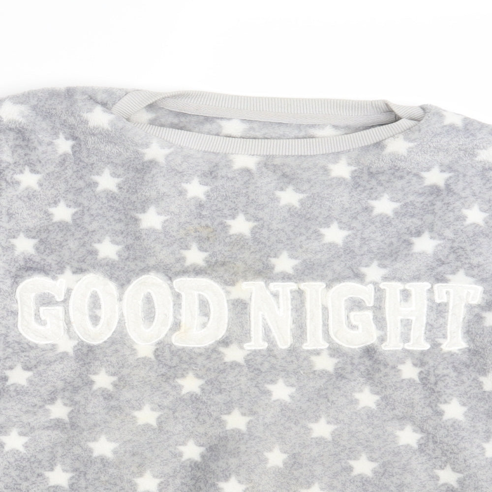 YD Girls Grey Polka Dot  Pullover Jumper Size 12-13 Years  - Goodnight