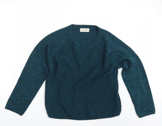 New loo Womens Blue   Pullover Jumper One Size
