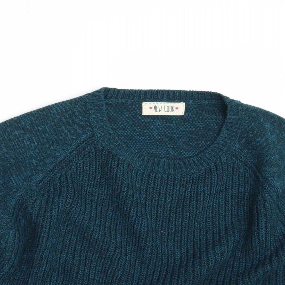 New loo Womens Blue   Pullover Jumper One Size