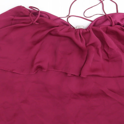 River Island Womens Purple   Basic Blouse Size 12
