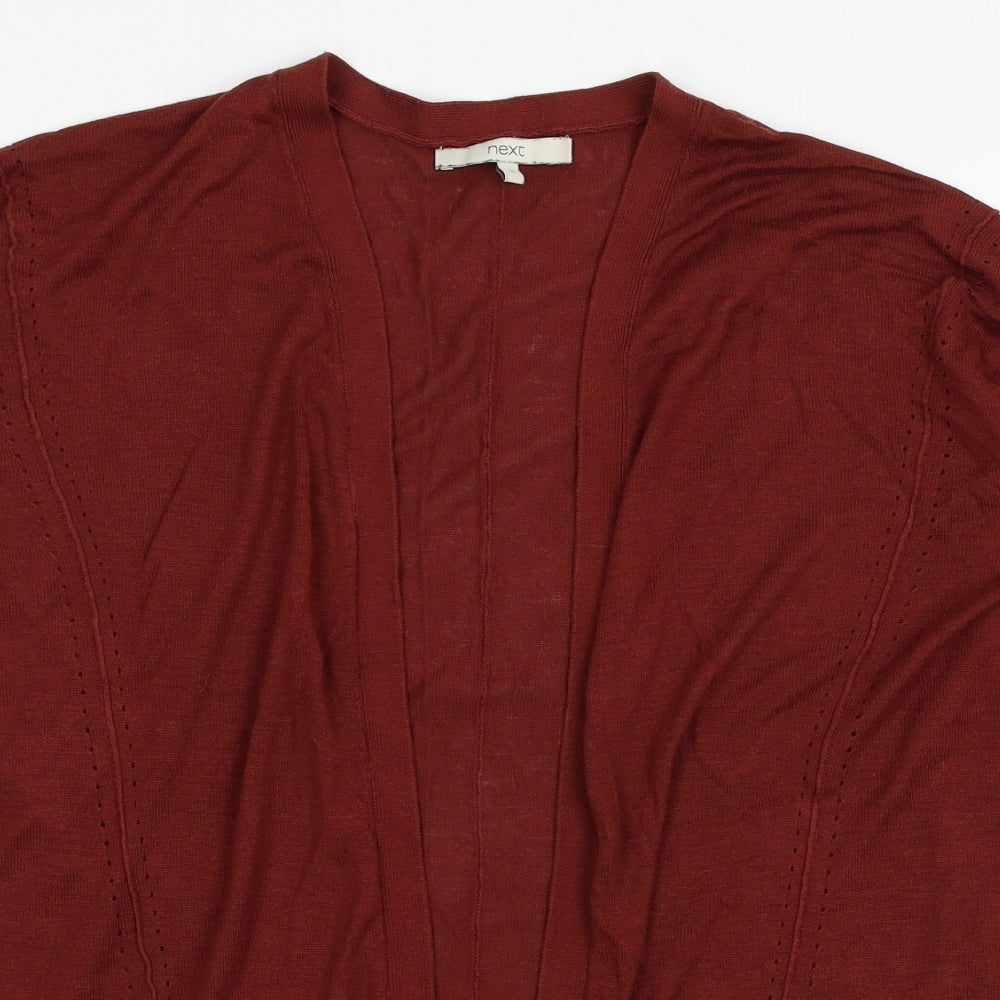 NEXT Womens Brown  Knit Cardigan Jumper Size 12