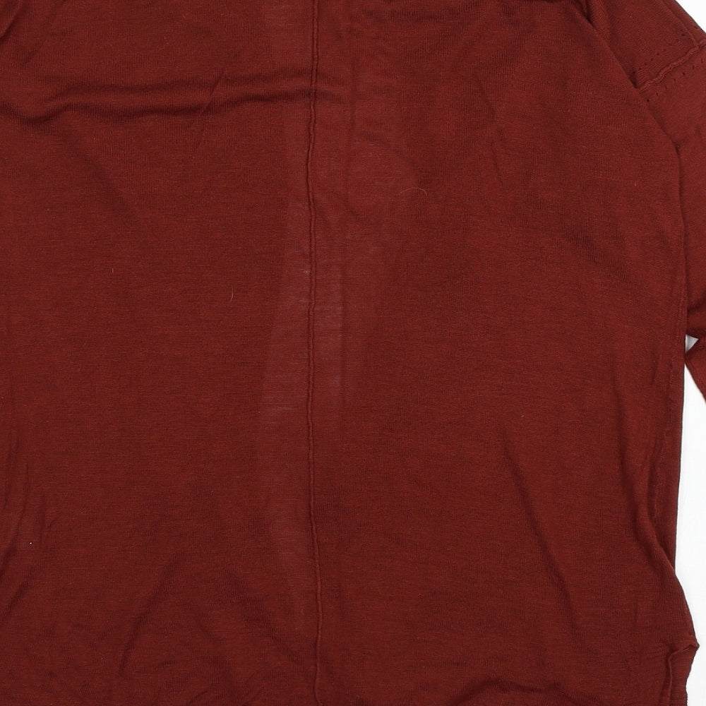 NEXT Womens Brown  Knit Cardigan Jumper Size 12