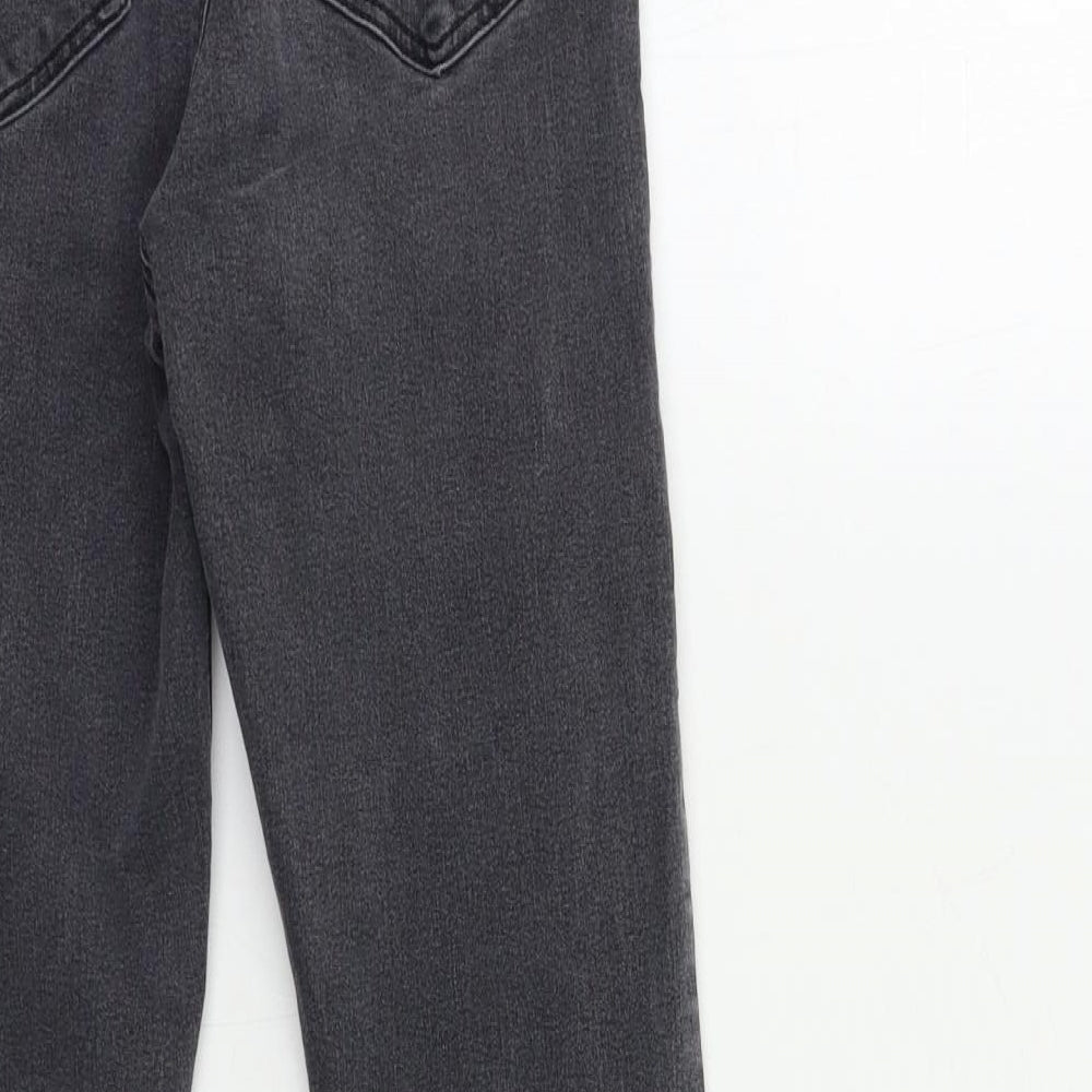 Topshop Womens Grey  Denim Skinny Jeans Size 26 in L30 in