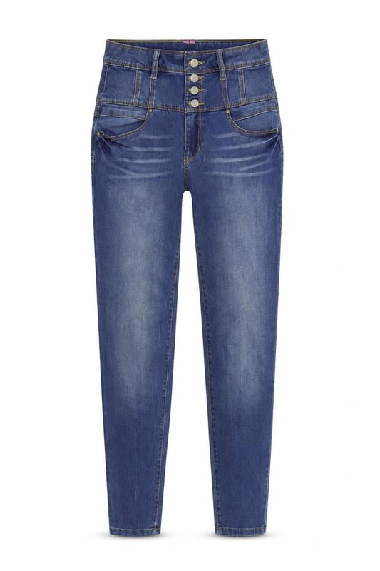 Womens Blue  Denim Skinny Jeans Size 23 in L29 in
