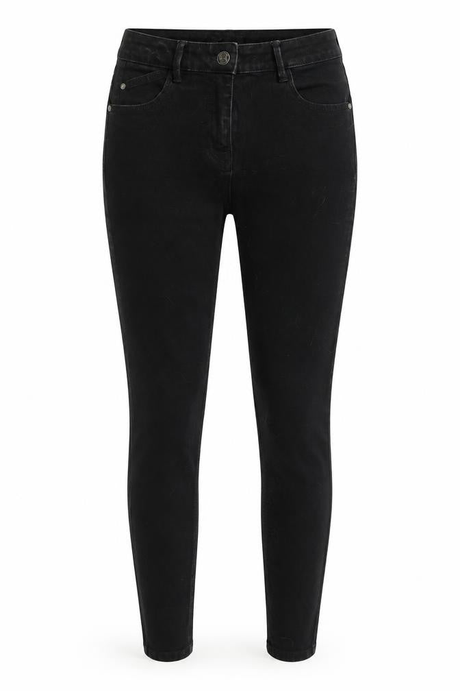 Matalan Womens Black  Denim Skinny Jeans Size 10 L27 in