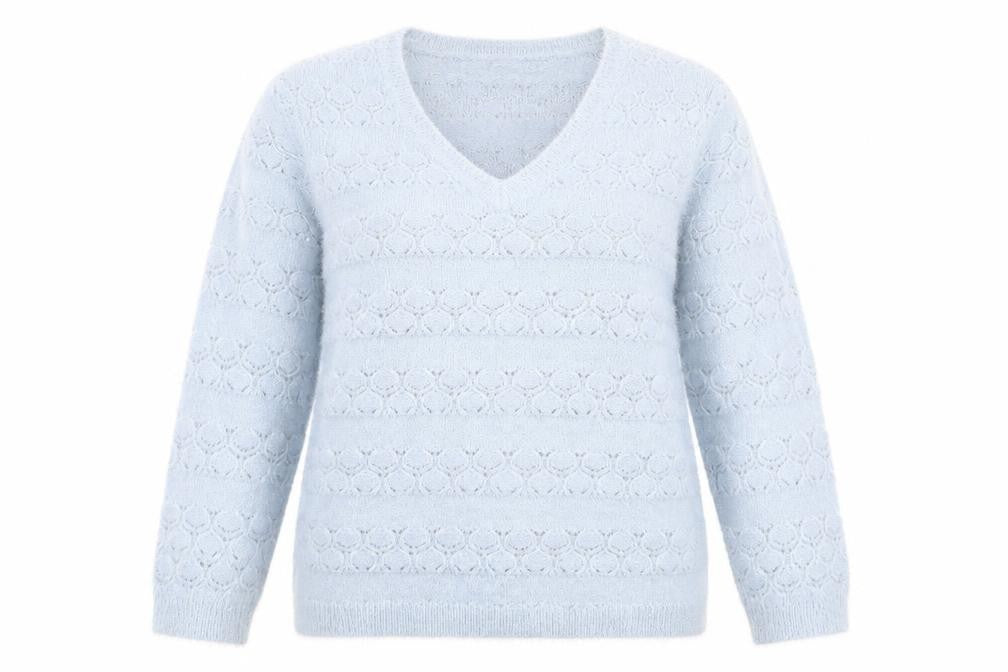 Damart Womens Blue   Pullover Jumper Size 14