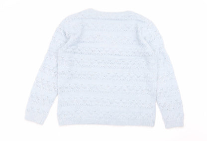 Damart Womens Blue   Pullover Jumper Size 14