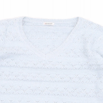 Damart Womens Blue   Pullover Jumper Size 14