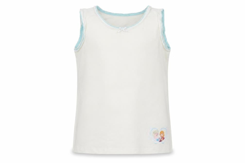 Marks & Spencer Girls White   Basic Tank Size 6-7 Years