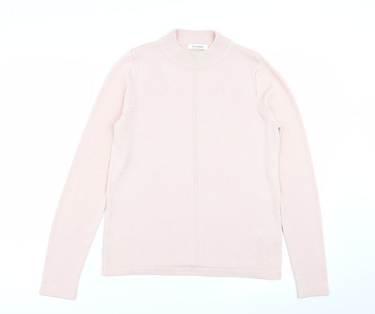 M&S Womens Pink   Pullover Jumper Size 10